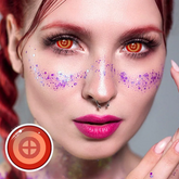 Lentes de contacto de colores de Cosplay Chainsaw Man Power